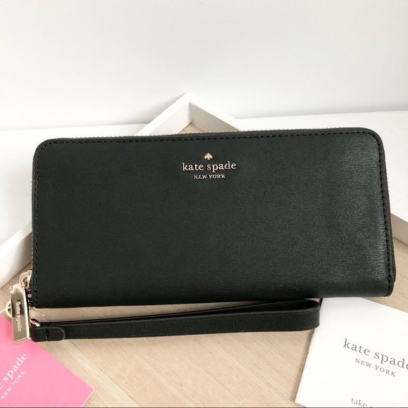 Kate Spade NY Connie slim leather wallet - new
